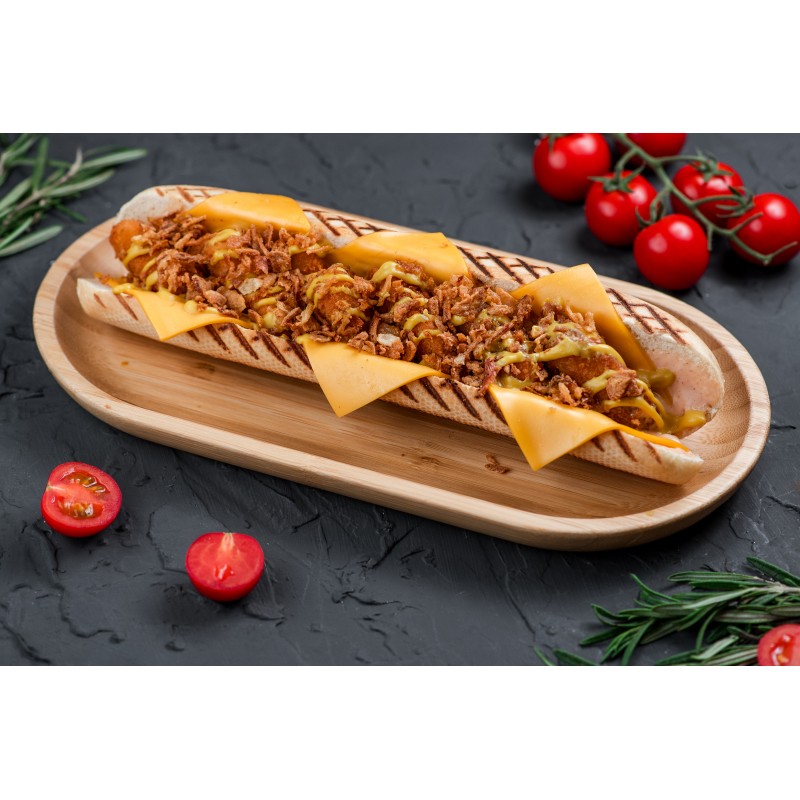 Хот-дог Chicken cheese Заказать хот-дог Chicken cheese